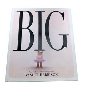 Vashti Harrison BIG Childrens Picture Book Hardcover Kids Pink Ballet 2023